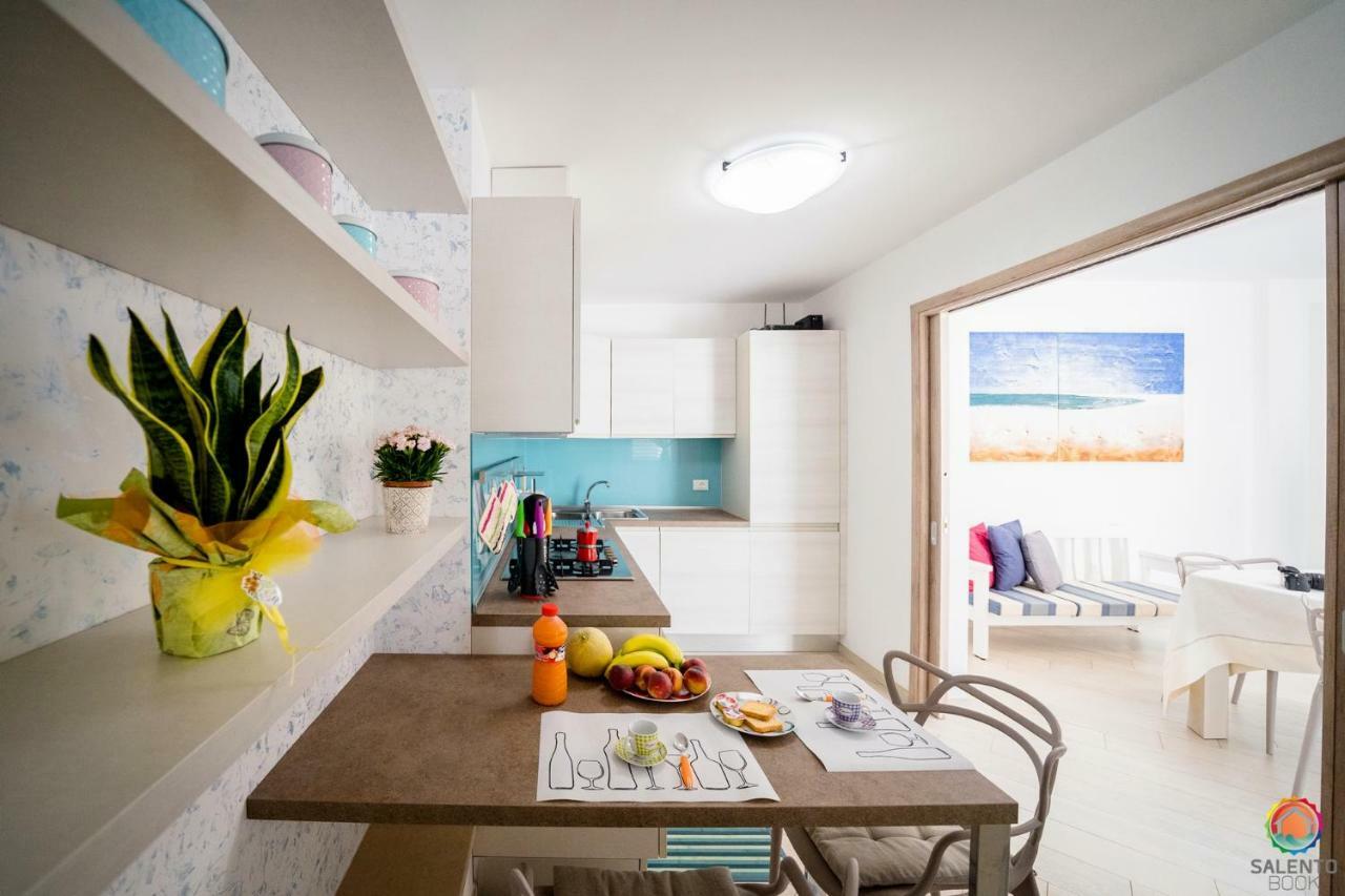 Perle Del Mare - Appartamenti Di Pregio 70M Spiaggia Pescoluse Marina Di Pescoluse Ngoại thất bức ảnh